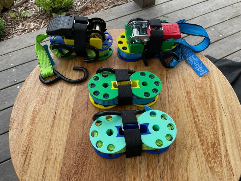 Ratchet Tie Down Strap Organiser/Holder