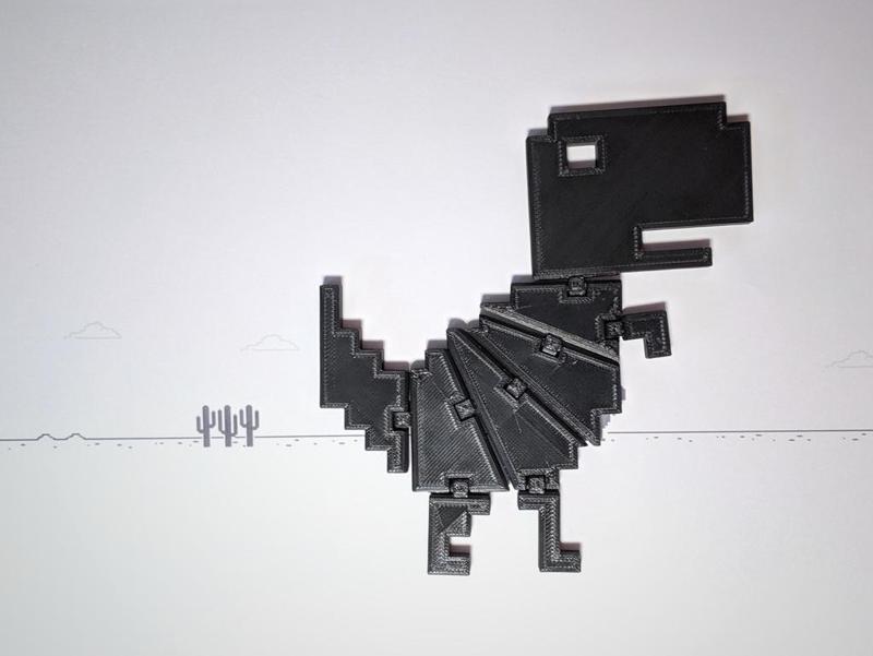 Flexi Chrome T-Rex