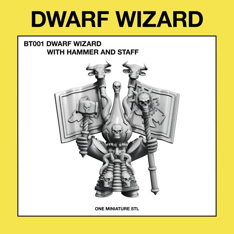 Anvilbreakers- Dwarf Wizard (FREE!)