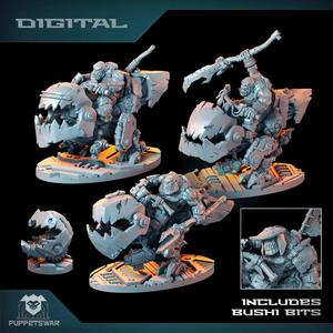 RaptOrcs Cavalry [Bushi bits included]