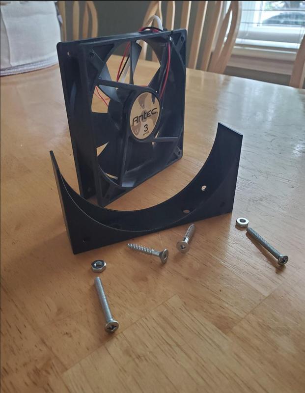 Base for 120 mm (  5 inch ) fan