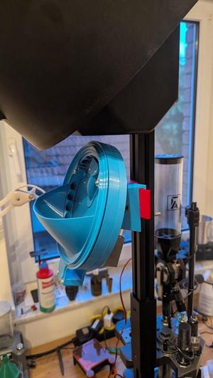 Armanov Bulletfeeder mount for Frankford Arsenal X-10