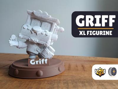Griff | XL Brawl Stars Figurine (NO AMS)