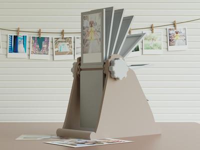 Instax Mini Photo Rolodex | Vertical