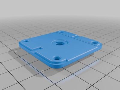 Peak design Qi2 chager locking 20mm ball rear plate mods