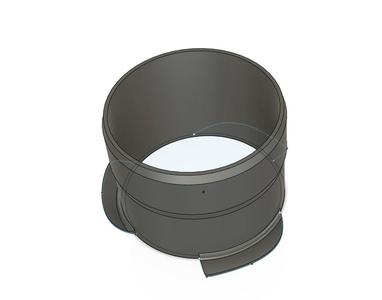 Airforce AC Air Conditioning unit Hose Adaptor Bracket
