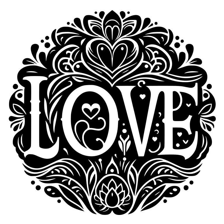 Inscription: LOVE