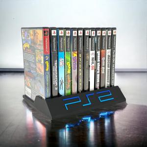 Playstation 2 Video Game Holder - 12 Slot