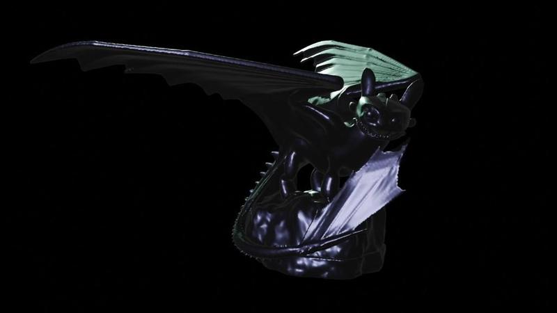 Toothless Statue