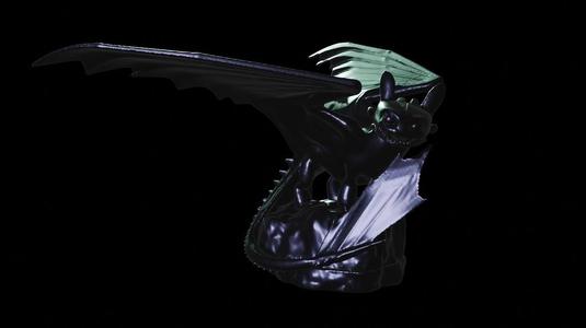 Toothless Statue