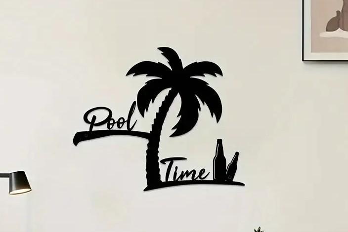 pool time - wall art