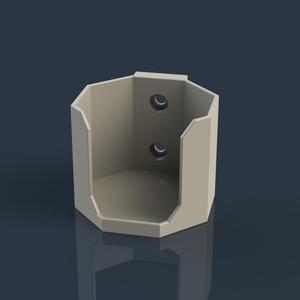 Cup holder for sim rig 8040