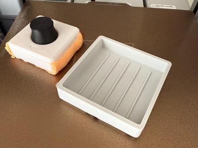 Plate Cleaner holder - Gridfinity