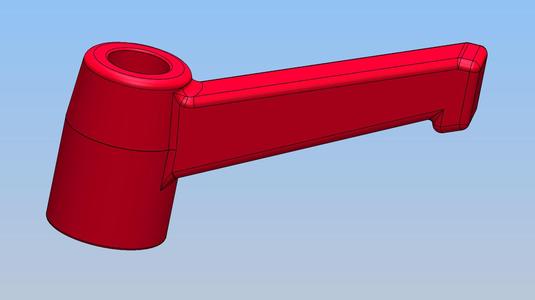 Clamping lever / handle / click