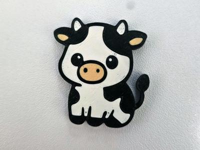 Kawaii Animal Magnet Collection - Cow