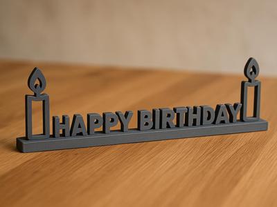 HAPPY BIRTHDAY