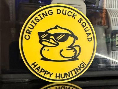CRUISING DUCK SQUAD COASTER 