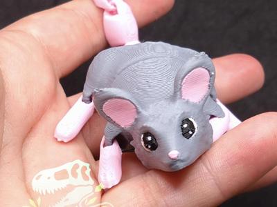 Articulated Rodent Toy