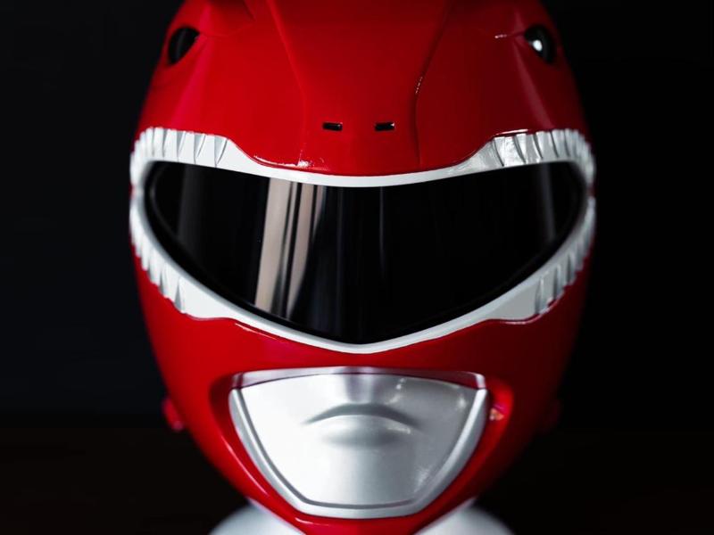 Red Power Ranger Helmet