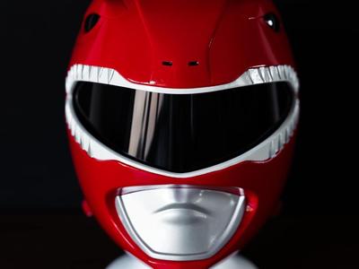 Red Power Ranger Helmet