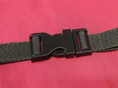 Quick release buckle clip - adjustable straps