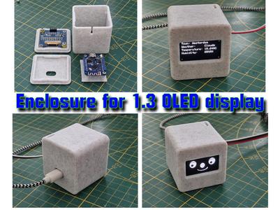 enclosure for 1.3"OLED display