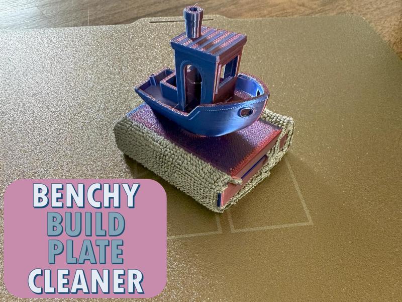 Benchy Build Plate Cleaner