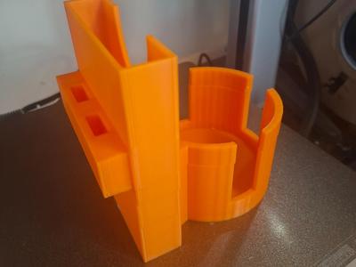 Wheelchair / pushchair cup and phone holder