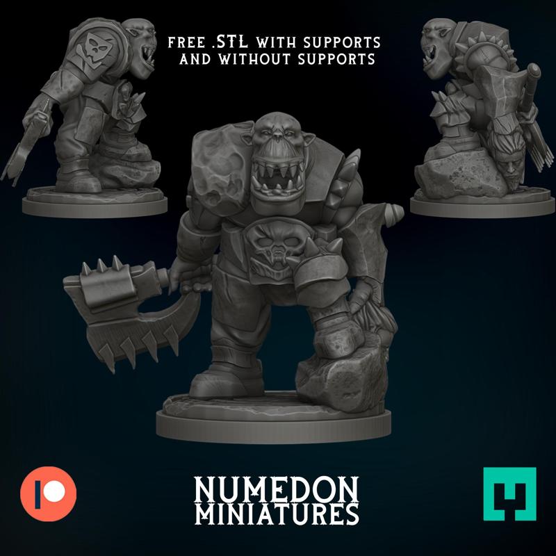 Orc - Free STL