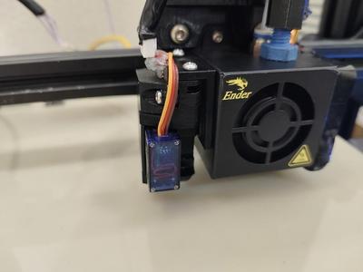 BFPTouch Slim Ender 3 stock fanshroud mount 