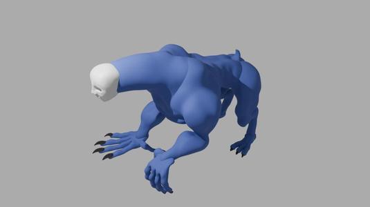 Weird monstrous anomaly (sculpture)