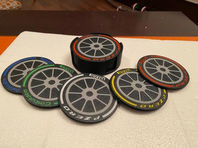 Cup holder (posavasos) - Pirelli F1