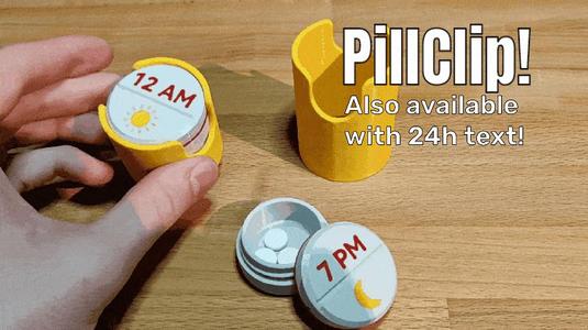 PillClip - Modulair, customizable organizer