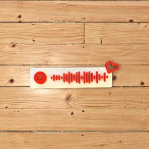 Spotify Valentines Day Keychain