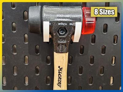Rubber Mallet / Hammer Holder for IKEA Skadis