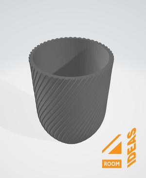 Bullet Planter Pot 3 - hanging planter + stands