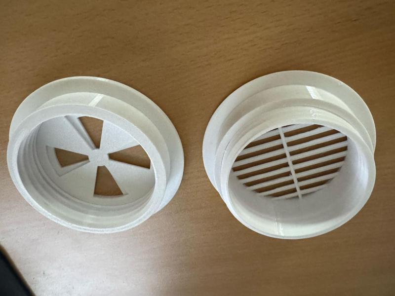 DIY Adjustable Ventilation Fitting for 45mm