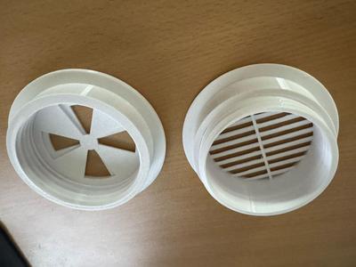 DIY Adjustable Ventilation Fitting for 45mm