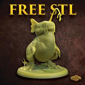 Free Miniature Alpha Glow Hopper Pose A | Dragon Trapper's Lodge