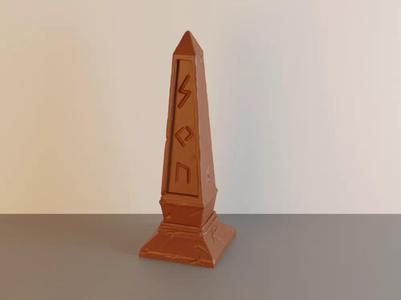 Ruined Obelisk terrain piece