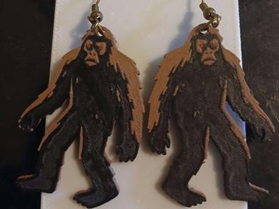 Bigfoot Earrings