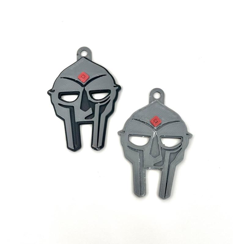 MF DOOM mask keychain