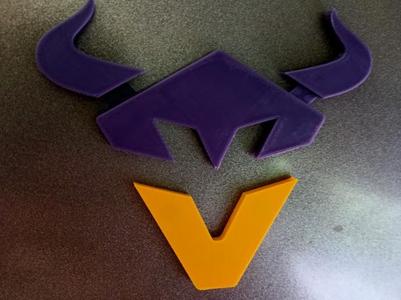 Vienna Vikings Fridge Magnet