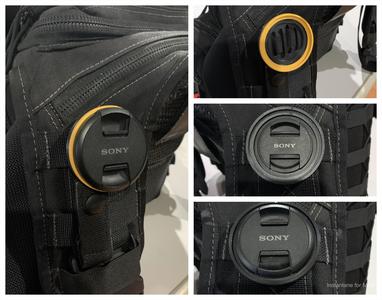 Camera Lens Cap Holder (Triple Threat)