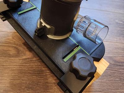 Milwaukee Compact Router Edge Guide / Groove Jig