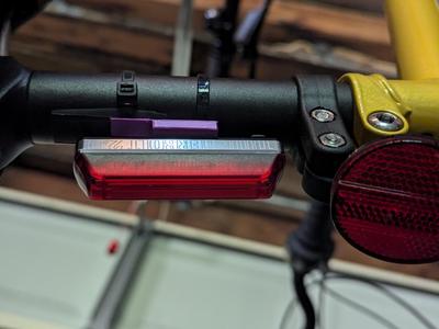 Bar/post mount for Serfas bike light