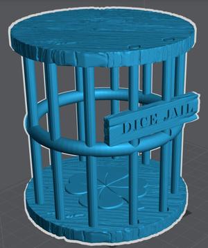 Cylindrical Dice Jail
