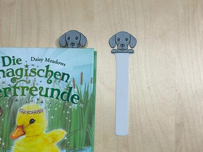 Adorable Dachshund Bookmark