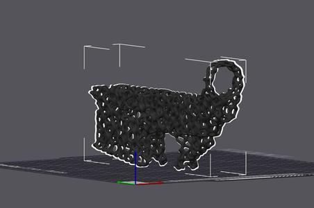 AR15 Lower Receiver - Voronoi mock-up Man Cave Wall Art