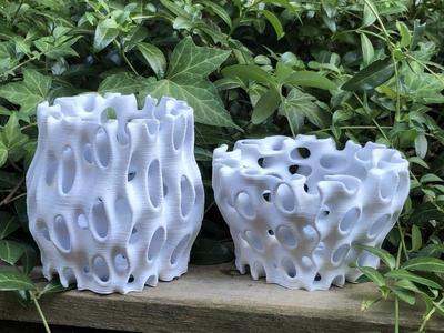 Three Gyroid Containers